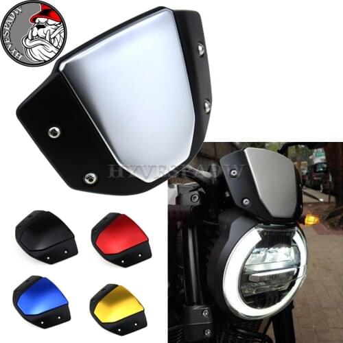 Aluminum Cb650r Windshield WindScreen for Honda Cb650r 2018 2019 2020 CB 650R Front Screen WindScreen Wind Deflector