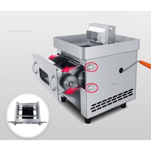 Pulling type electric manual dual purpose meat cutter shredding and slicing machine dicing machine for sale at low price