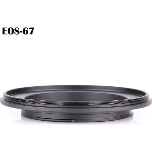 EOS-67mm Macro Reverse lens Adapter Ring for Canon DSLR EF Mount