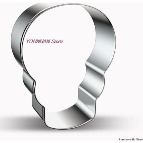 Baking tools Halloween series skull stainless steel biscuit mold DIY cake mold