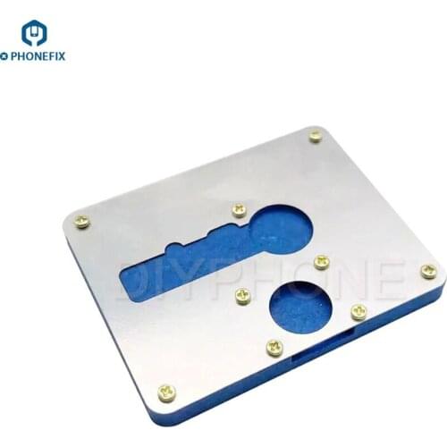 Phone Fingerprint Home Return Button Repair Fixture Lock Holder for iPhone 6 6P 6S 6SP 7 7P 8 8P X Home Return Button Platform