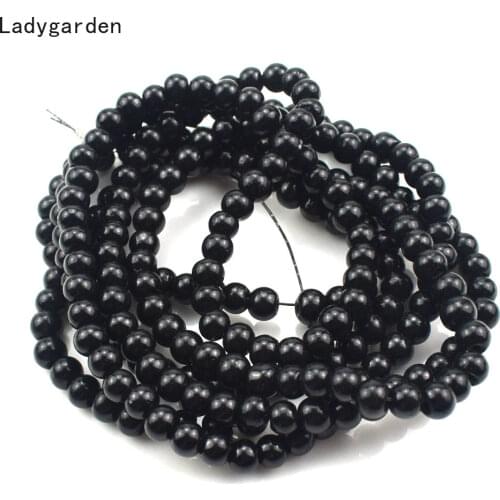 80PCS 10MM Many Color Round Glass Spacer Pearl Beads for Jewelry Making DIY Crafts Sewing Clothing Accessori Decoration Art