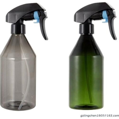 P8DE Plant Mister Spray Bottle Plastic 300ml Fine Mist Sprayer Empty Garden Watering Can with Trigger