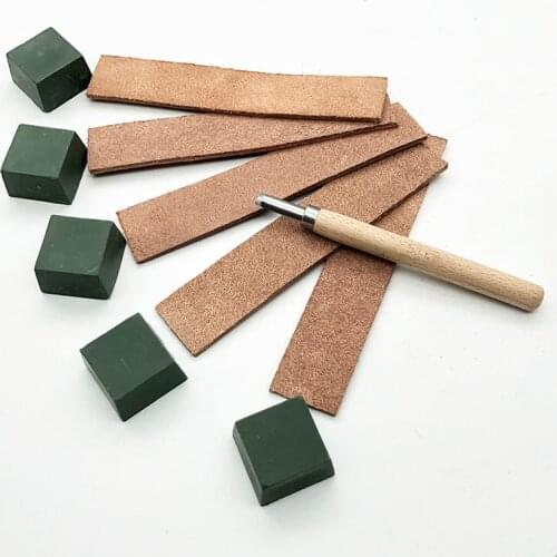 Professional polishing knife sharpening professional tool sharpening Accessories medium, leather polishing wax