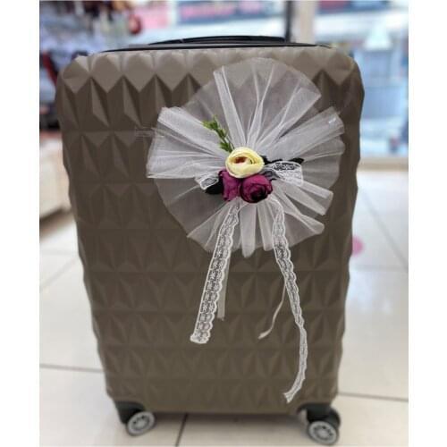 Purple Bundle and Suitcases Ornament wedding bride mariage хна henna
