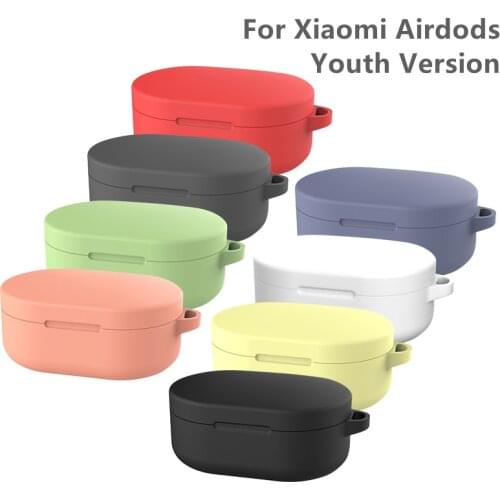 Silicone Case For Xiaomi Airdods Youth Version Case Wireless Bluetooth For Xiaomi Airdods Youth Version Case Cover Earphone Case