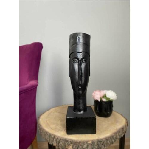 Antic Nordic Abstract Thinker Statue Resin Figurine Office Home Decoration Desktop Decor Handmade Crafts Sculpture Modern Art