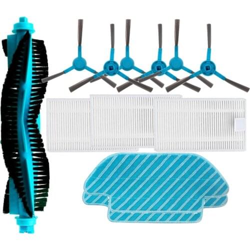 Replacement for Cecotec Conga 4090 5090 Robotic Vacuum Cleaner Spare Roller Main Side Brush Hepa Filter cleaning Mop Cloth