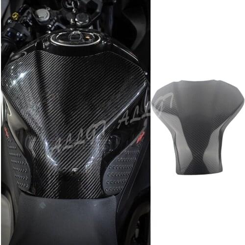 Carbon Fiber Fuel Gas Tank Protector Cover For Kawasaki Ninja 250/400 2018-2019