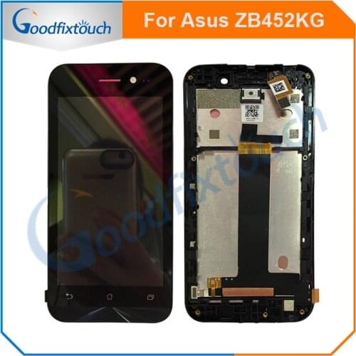 For Asus Zenfone Go Zb452kg LCD Display Touch Screen Digitizer Assembly With Frame Replacement Parts