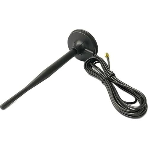 1PC 4G LET antenna 700-2600Mhz 6dbi magnetic base 1.2m extension cable with SMA male connector