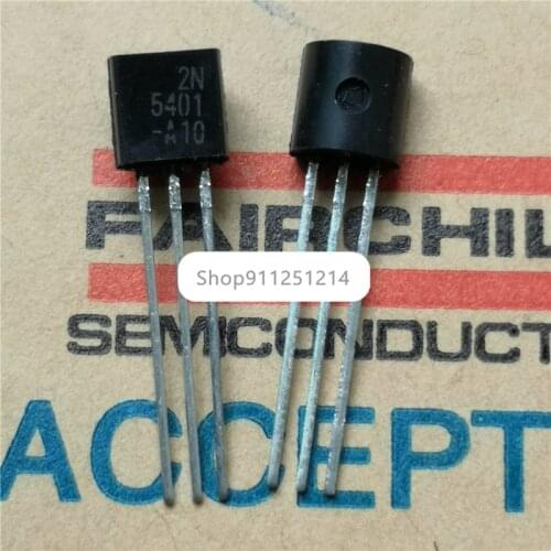 10 Pairs Original 2N5401 2N5551 TO-92 Transistor Level Low Power Crystal Audio Pairing Tube