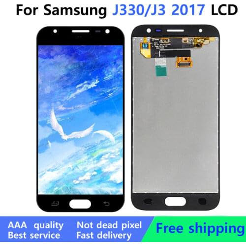 100% tested For Samsung J3 2017 LCD For J330F J330 Display LCD Screen Touch Digitizer Assembly+Tools+Sticker