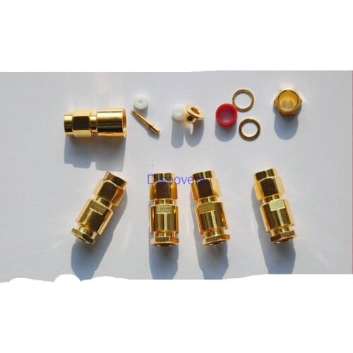 50-3 Feeder SMA Male Head High-end Internal Thread Internal Needle 195 RG58 RG400 Walkie-talkie Pure Copper Connection