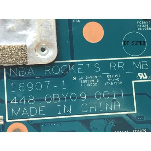 BRAND NEW 16907-1 448.0BY09.0011 FOR HP 15-BQ LAPTOP MOTHERBOARD WITH PROCESSOR Ryzen R5 2500U 90 DAYS WARRANTY