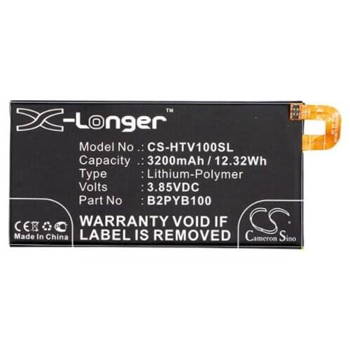 Cameron Sino 3200mAh battery for HTC 10 Evo 10 Evo TD-LTE 2PYB2 Acadia Bolt TD-LTE M10f M11 SPRING 35H00265-00M B2PYB100