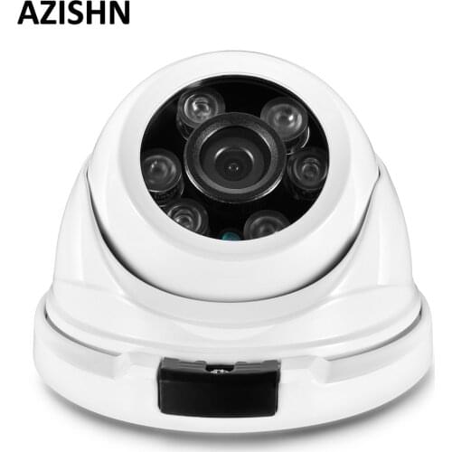 AZISHN Vandalproof AHD camera 5MP 1/3" SC3035/OV4689 2560*1920 Dome IP66 waterproof 6IR LEDS Security Camera IR Cut cctv camera