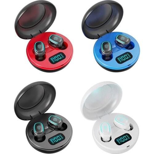 DC 5V A10 Bluetooth Headset Binaural TWS 5.0 Digital In-ear Wireless Sports Earphone Phone Accessories Wireless Earphone