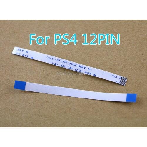 40PCS For Sony Dualshock 4 PS4 Controller 12 pin 14pin Charging Board Power Switch Cable 12PIN 14PIN Touch pad Flex Ribbon Cable