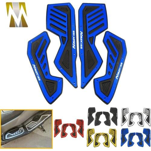 For Yamaha Nmax 155 NMAX155 N-max155 2017 2018 2019 2020 Accessoires Motorcycle Footboard Pad Footrest Rear Pedal Protector