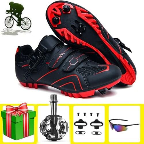 Cycling Sneakers Sapatilha Ciclismo Mtb Breathable Men Women Mountain Bike Shoes SPD Pedals Triatlon Outdoor Riding Sport Shoes
