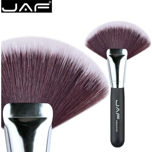 JAF Synthetic Large Fan Brush Professional Pincel Maquiagem New Agent Big Fan Brush Maquiagem Professionalfree Shipping 16SSYF