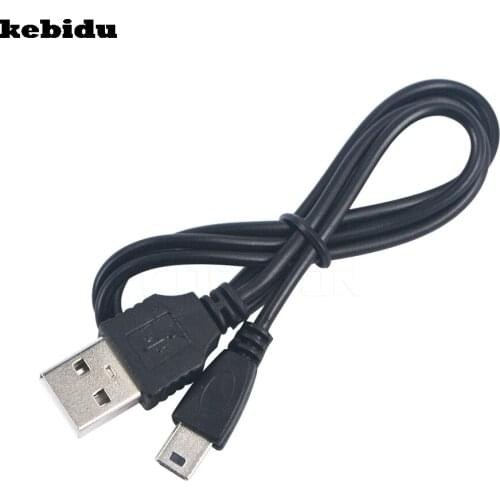 Kebidu Mini USB 5 Pin Sync Cable USB Data & Charger Cable to USB 2.0 A-Female for MP3/Mp4 Digital Camera External Hard Drives