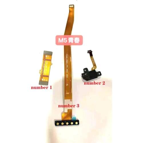 For Huawei MediaPad M5 lite Main Board Motherboard Connect Flex Cable+Headphone jack cable