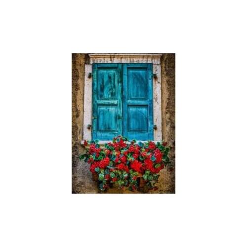 Landscape diamond painting window florals rhinestone embroidery picture mosaic sticker diamond tapestry wall paper needlework