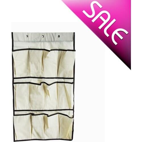 Hanging Closet Pocket Organizer for Underwear, Stocking, Toiletries Accessories, Bra, Sock