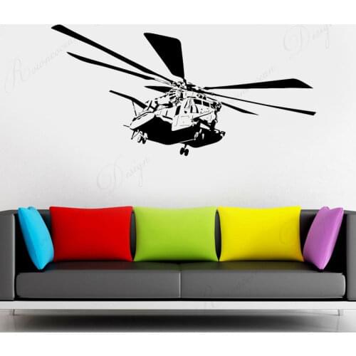 Modern War Aviation Vinyl Wall Sticker Home Decor Kids Boys Bedroom Nursery Decals Computer Gameroom Removable Wallpaper 4391