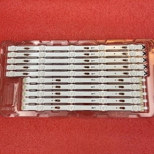 LED Backlight strip(10) for Samsung UE40MU6105 UE40KU6000K UE40MU6120K UE40KU6100K UE40JU6400K LM41-00120R 00120S CY-GK040HGLV4H