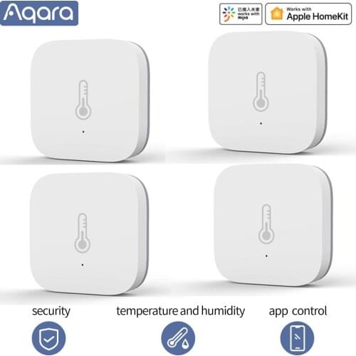 Aqara Smart Temperature Sensor wifi thermostat Smart home Air Pressure Temperature Humidity zigbee Sensor for Mihome app