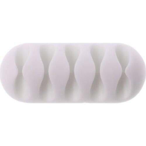 Cord Management Wire Organizer Wall Desktop Cable Holder USB Charging Random Color E56B