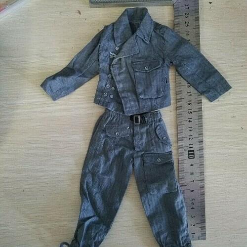 1/6th WWII German Air Force Field Uniform Suit Model For 12" Male Figure