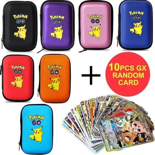 High quality 10pcs GX EX VMAX TAG TEAM French Pokemon Game Collection trading Cards For Funs Children English Kids Gifted Toy