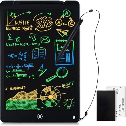 12Inch LCD Writing Tablet Doodle Drwaing Board Early Education Toys With Magnet Personalized Gift For Boys & Girls