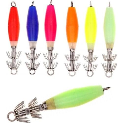 9cm 15g strong hook combo for deep water fishing sleeve fish quality squid hooks double umbrella hook 25pcs