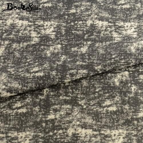 Booksew African Ankara Black Cotton Linen Fabric Dye Bag Curtain Tela Tissus Au Metre Patchwork Sewing Material Algodon 145cm