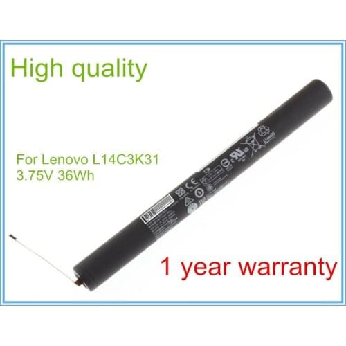 3.75V 9600mAh Original L14C3K31 Battery for Tablet 2 YT2-1050F YT2-1051F L14D3K31