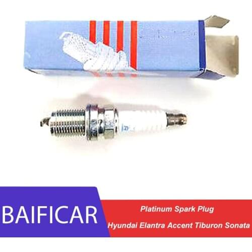 Baificar Brand New Genuine Platinum Spark Plug 4EA 18814-11051 For Hyundai Elantra Accent Tiburon Sonata