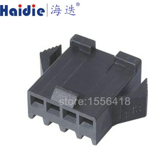 Free shipping 10sets 4pin auto plug cable unsealed connector SM-4Y