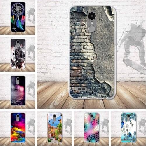 Fundas Phone Case For LG K10 2017 Case Soft TPU Silicone Back Cover For LG K10 2017 Case Painted Cover For LG LV5 K10 2017