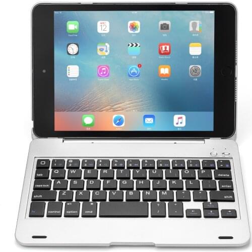 Flip Bluetooth Keyboard For Apple New Ipad mini4 5 Generation Wireless Bluetooth Keyboard Cover For Ipad mini4 mini5