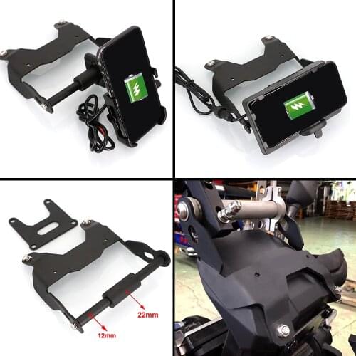 Motorcycle Mobile Phone Holder For HONDA X ADV 750 XADV X-ADV XADV750 Rechargeable GPS Navigator Mounting Bar Kit Accessories