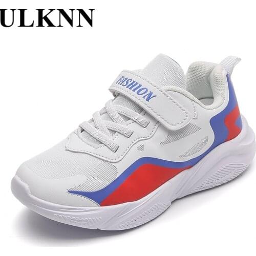 ULKNN Childrens Casual Shoes Boys White Childrens Sneakers Boy Latest Antislippery Sneakers For Girls 2021 baby Child Shoe