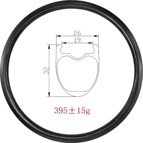 700c 32x26mm carbon rim clincher Tubeless golf surface disc brake 32mm Dimple surface Road bicycle Moonscape 20H 24H 28H 32H 36H