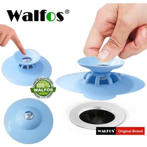 WALFOS Filter Pool Wash Basin Filter Hair filter Sewer Deodorant Bathtub Plugging Kitchen Tools