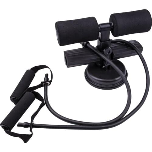 Sit Up Bar Fitness Resistance Bands Abdominal Exercise Assistant Set Machine Elastic Workout Equipment Home Gym