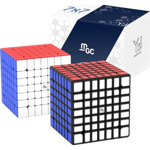 YJ MGC 7x7x7 Magnetic Speed Cube YongJun 7x7 MGC Magico Cubo Educational Toys Magnets Puzzle for Kids